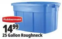 Ocean State Job Lot Rubbermaid 25 Gallon Roughneck offer