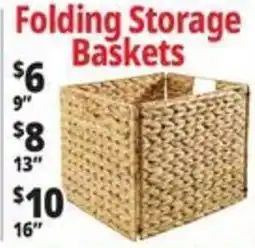 Ocean State Job Lot Folding Storage Baskets offer