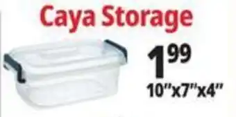 Ocean State Job Lot Caya Storage offer