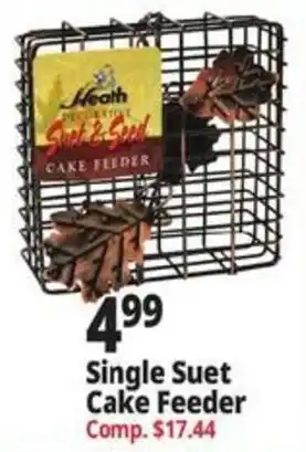 Ocean State Job Lot Single Suet Cake Feeder offer