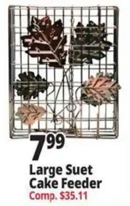 Ocean State Job Lot Large Suet Cake Feeder offer