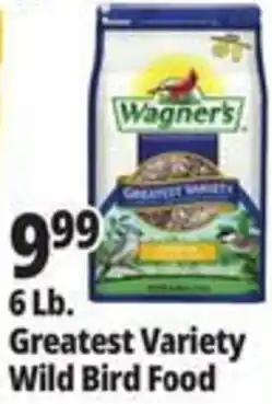 Ocean State Job Lot Wagner's Greatest Variety Wild Bird Food offer