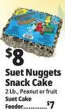 Ocean State Job Lot Suet Nuggets Snack Cake offer