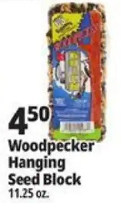 Ocean State Job Lot Woodpecker Hanging Seed Block offer