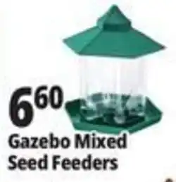 Ocean State Job Lot Gazebo Mixed Seed Feeders offer