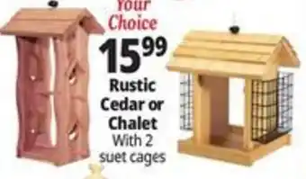 Ocean State Job Lot Rustic Cedar or Chalet offer