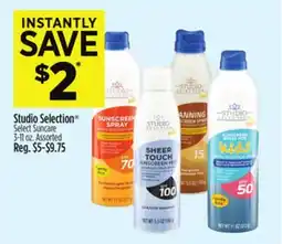 Dollar General Studio Selection Select Suncare offer