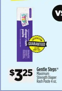 Dollar General Gentle Steps Maximum Strength Diaper Rash Paste offer