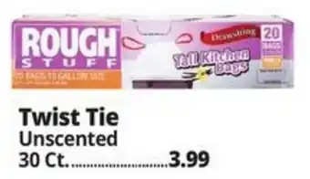 Ocean State Job Lot Rough Stuff Twist Tie offer