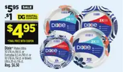 Dollar General Dixie Plates Ultra offer