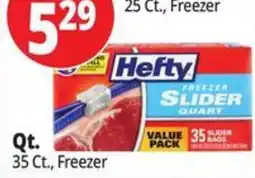 Ocean State Job Lot Hefty Storage Bag Qt. offer