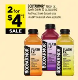 Dollar General BODYARMOR FLASH I.V. Sports Drinks offer