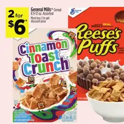 Dollar General General Mills Cereal offer
