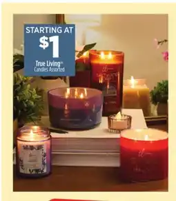 Dollar General True Living Candles offer