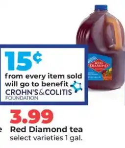 Hy-Vee Red Diamond tea offer
