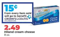 Hy-Vee Hiland cream cheese offer