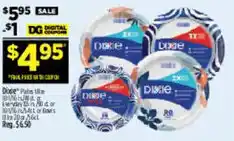 Dollar General Dixie plates offer