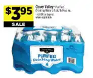 Dollar General Cover Valley purified drinking water offer