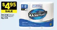 Dollar General True Living Premium Toilet Paper offer