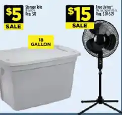 Dollar General Tree Living fan offer