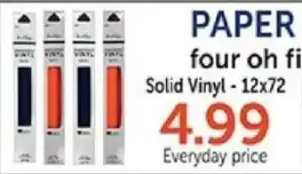 Hobby Lobby Paper four oh fi offer