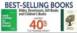 Hobby Lobby Bibles, Devotionals, Gift Books and Children's Books offer