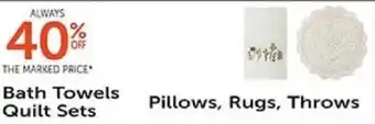 Hobby Lobby Bath Towels Quilt Sets offer