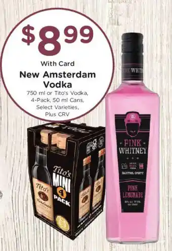 New Amsterdam Vodka