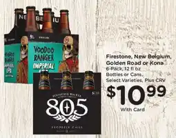 Ralphs Firestone, New Belgium, Golden Road or Kona offer
