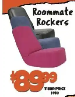 Big Lots Roommate Rockers offer