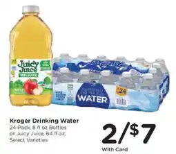 Smith's Kroger Drinking Water offer