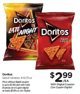Smith's Doritos Select Varieties offer