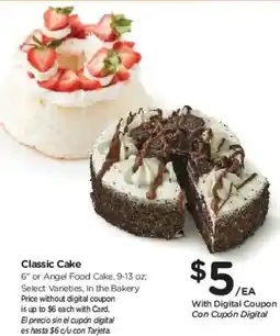Smith's Classic Cake offer