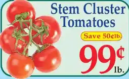 Market Basket Stem Cluster Tomatoes offer