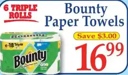 Market Basket Bounty paper towels offer