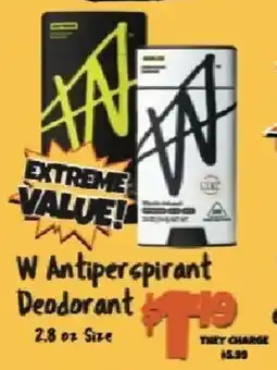 Big Lots W Antiperspirant Deodorant offer