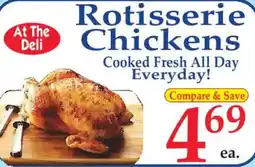 Market Basket At The Deli Rotisserie Chickens offer