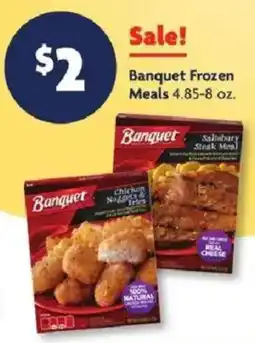 Family Dollar Banquet frozen meals offer