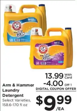 Smith's Arm & Hammer Laundry Detergent offer