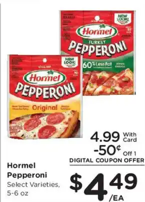 Smith's Hormel Pepperoni offer