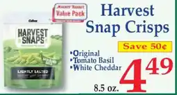Market Basket Harvest Snap Crisps offer