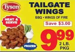 Market Basket Tyson tailgate wings offer