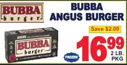 Market Basket Bubba Angus Burger offer