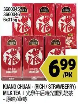 99 Ranch Kuang Chuan - Rich / Strawberry Milk Tea offer