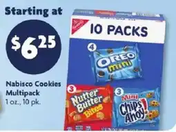 Family Dollar Nabisco Cookies Multipack offer