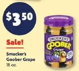 Family Dollar Smucker's Goober Grape offer