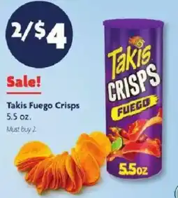 Family Dollar Takis Fuego Crisps offer