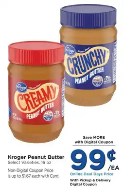 Smith's Kroger peanut butter offer