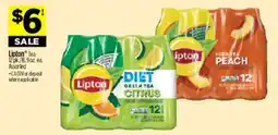 Dollar General Lipton Diet Green Tea Citrus offer