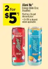 Dollar General Alani Nu Energy Drink offer